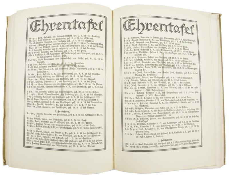 German WW1 Book 'FAR 65 im Weltkrieg 1914-1918'
