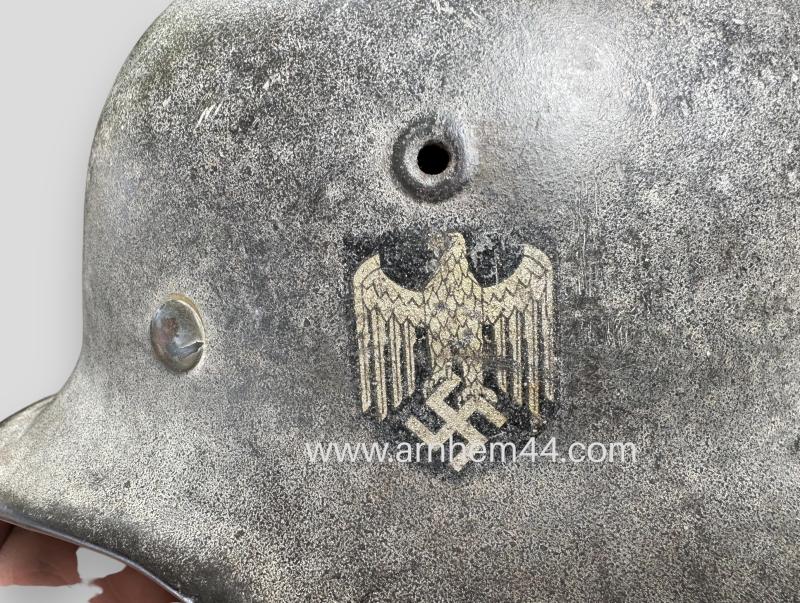 WH Single Decal 'Whitewash' Helmet