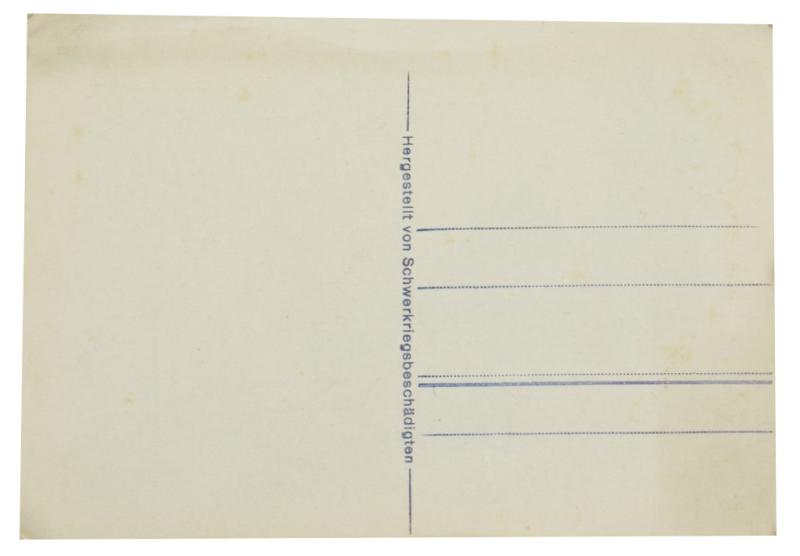 German Postcard 'Adolf Hitler Home'