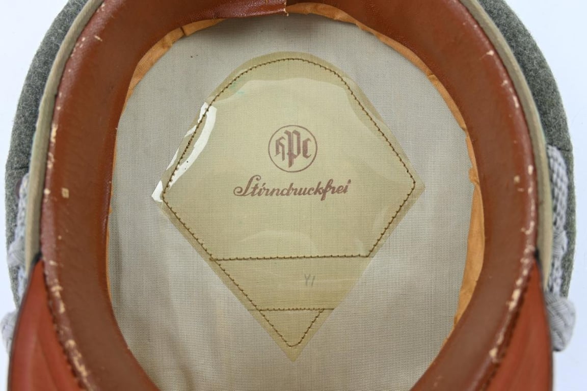 German WH Officer Visor Cap 'Panzergrenadier'
