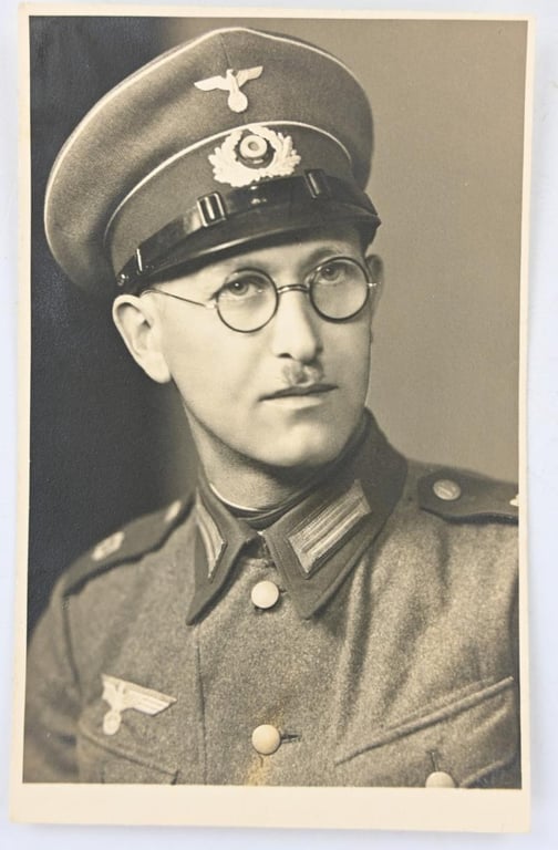 German WH NCO Portrait Picture Set