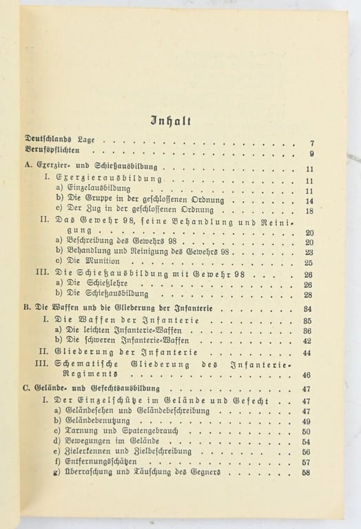 German WH Soldiers Manual 'Soldatenfibel'