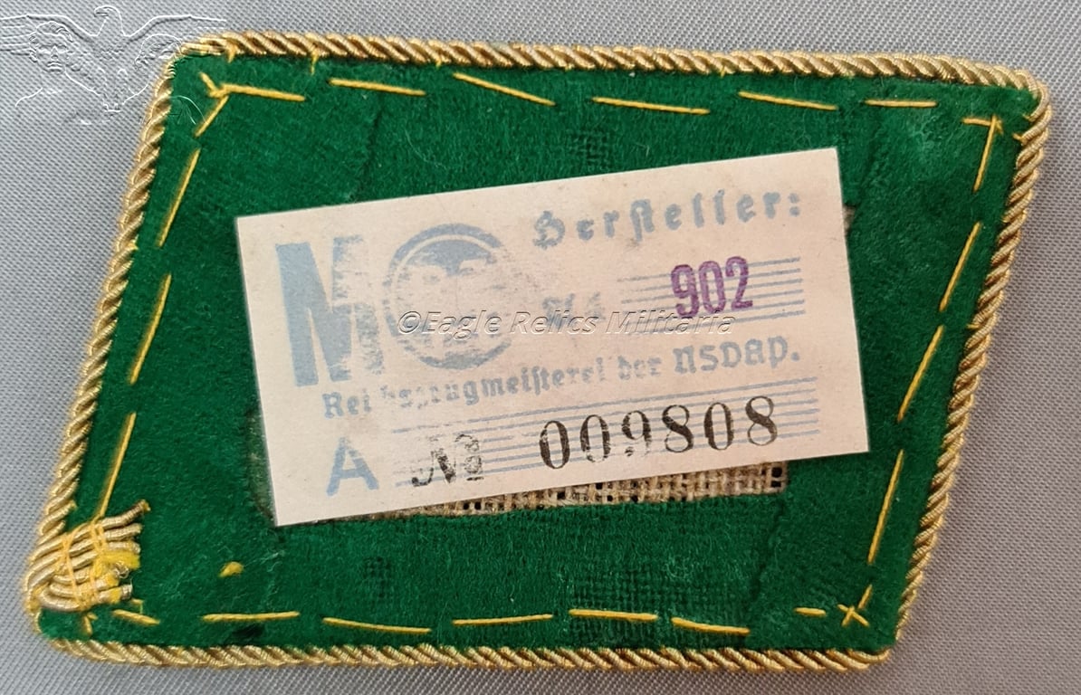 SA Standartenfuhrer Collar Patches | Gruppe Pommern. Matched | Pair.