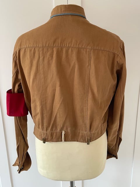 WWII GERMAN NSDAP POLITICAL LEADERS BROWN SHIRT, ORTSGRUPPE BLOCKLEITER (BLOCK LEADER).