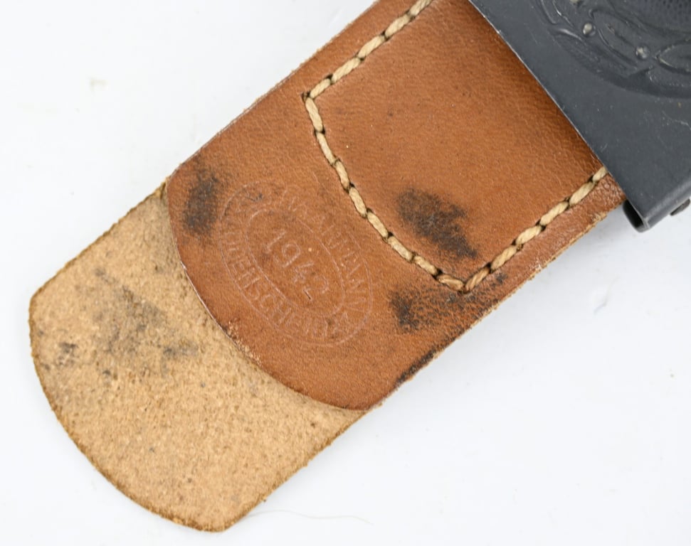 German LW Beltbuckle with Tab ''B. Haarmann''.