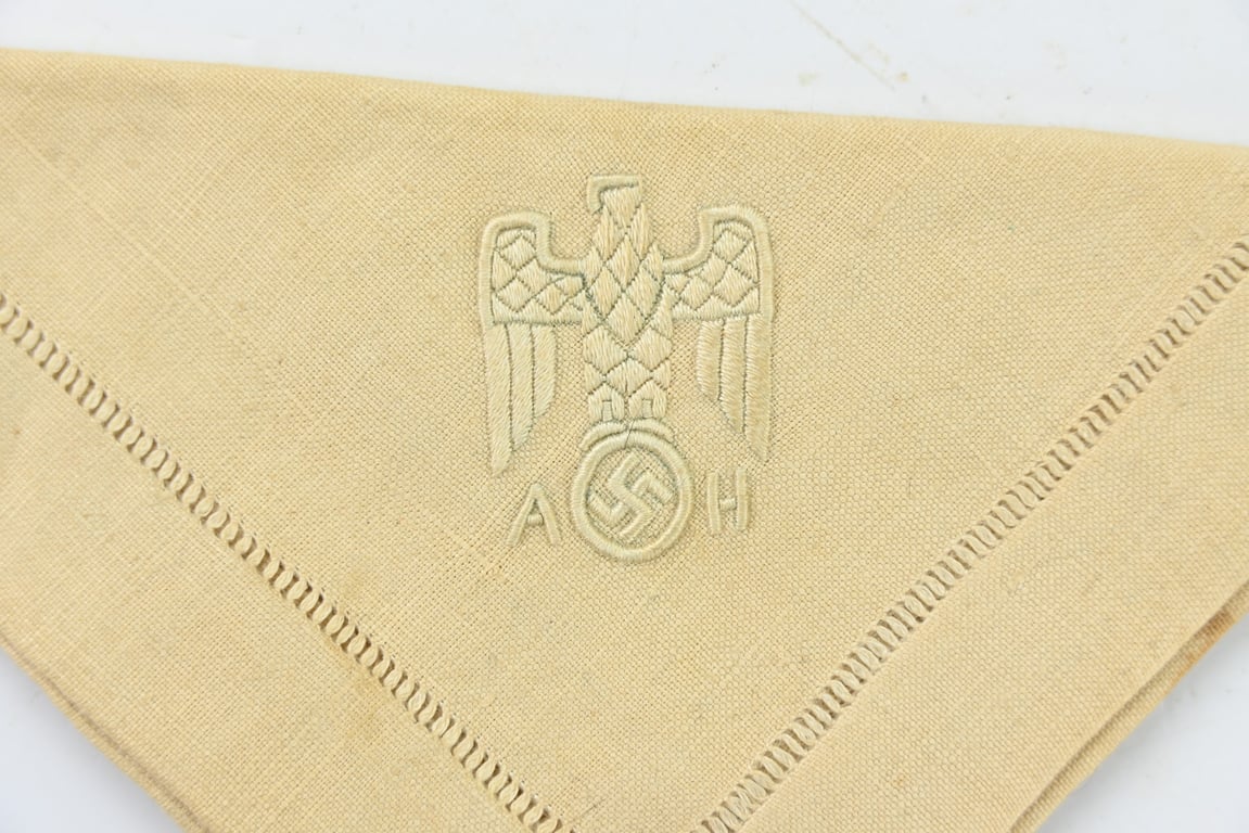 German Third Reich Adolf Hitler Personal Cloth Napkin