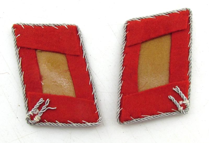 Luftwaffe Leutnant Collar Tabs for anti-aircraft ‘Flak’