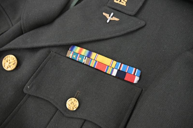 USAAF WW2 LTC 4-pocket officer tunic 8th Air Force