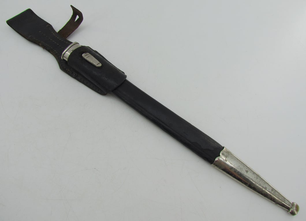 Matching Unit Marked Police Long Bayonet by by Carl Eickhorn, Solingen.