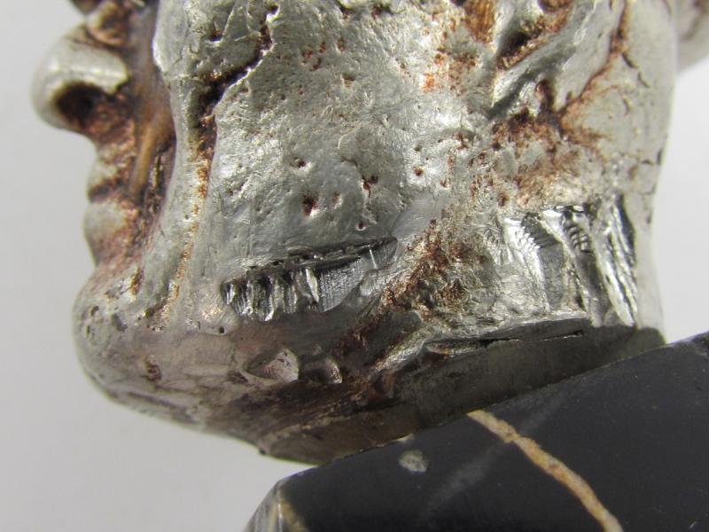 Small Third Reich Officer Head Desktop Bust