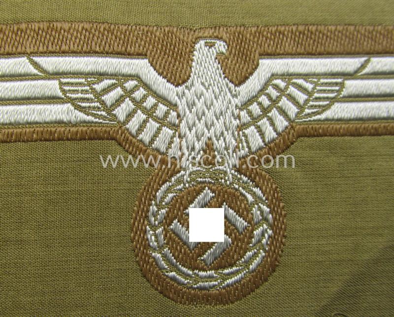 Attractive, WH (Kriegsmarine) 'tropical-issue' (ie. DAK or: 'Deutsches Afrika Korps'-related-) breasteagle as was specifically intended for the various naval administrative-officials (ie. 'Beambten der KM')