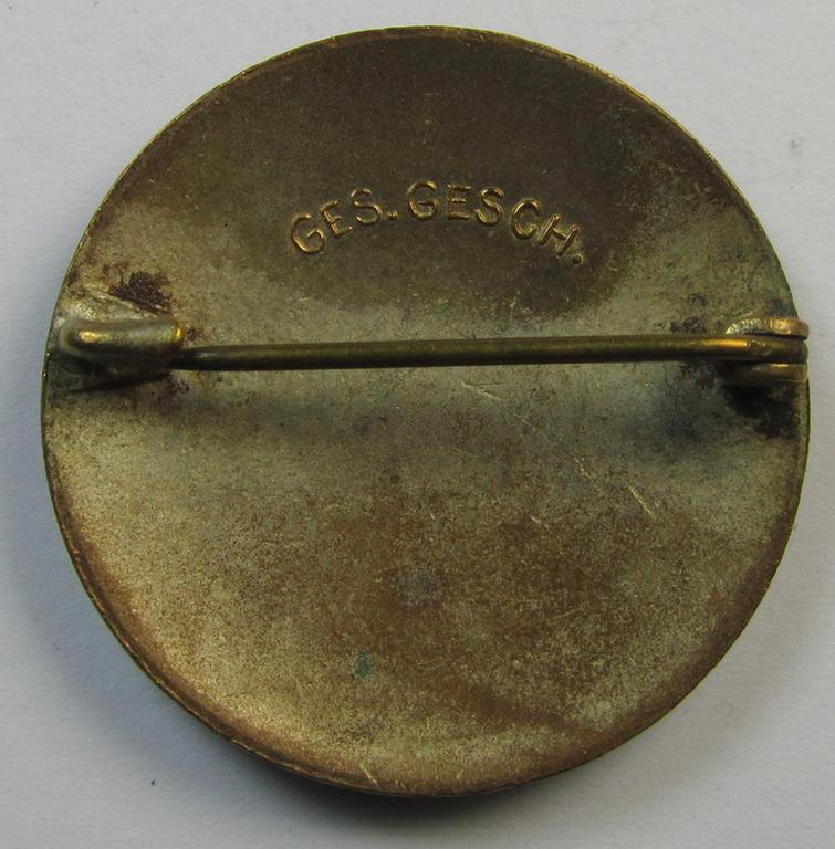 Attractive example of a DRK (ie. 'Deutsches Rotes Kreuz' or German Red Cross) nurses'-badge as was intended for a: 'Helferin' being a non-maker-marked example that comes in a fully untouched condition