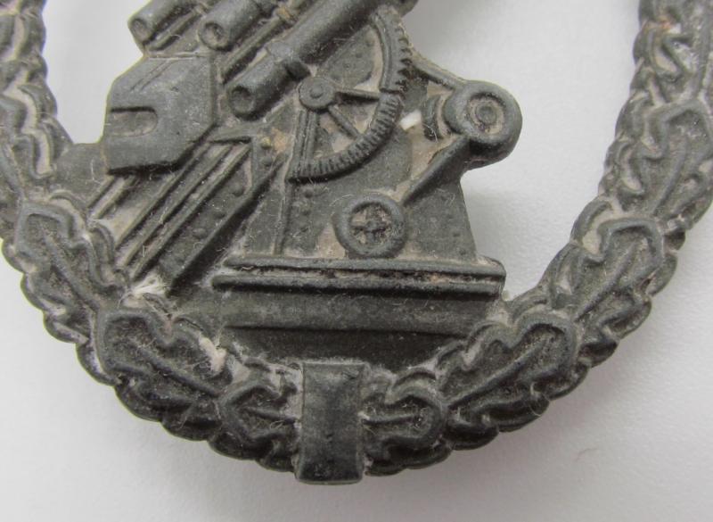 Luftwaffe Flak Badge – By G.b.(Gustav Brehmer)