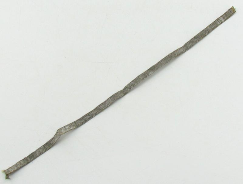 Wehrmacht NCO ‘Unteroffizier’ silver collar tresse