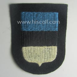 Waffen-SS 'volunteer'-arm-shield as was intended for usage by...