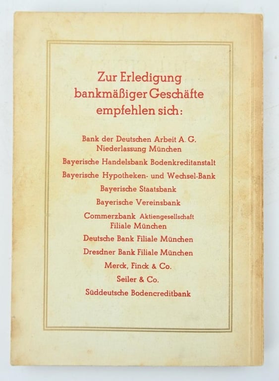 German Third Reich Art Catalogus 1940