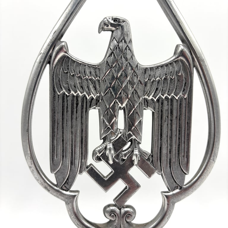 WH Flag Pole Topper - "Fahnenspitze" 1942 Kraas Berlin