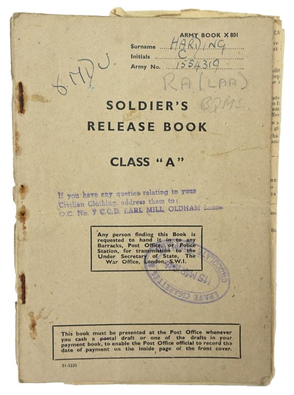 British WW2 21st Army Group Named Grouping