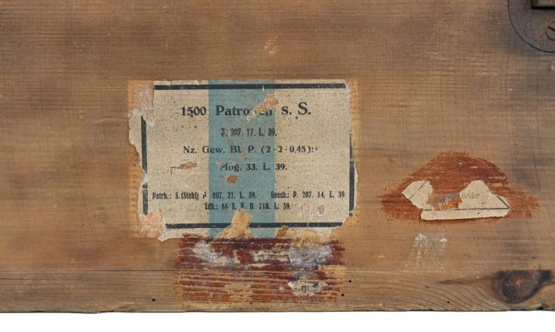 German WH 'Luftdichten Patronenkasten B' Ammunition box