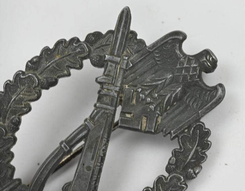German Infantry Assault Badge in Silver 'Fritz Zimmermann'.'