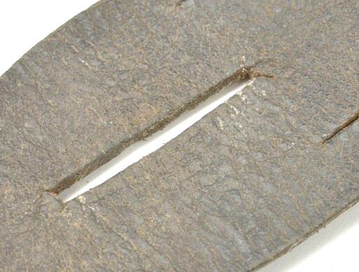 German WH Beh 1942 Binocular Button attachment Leather