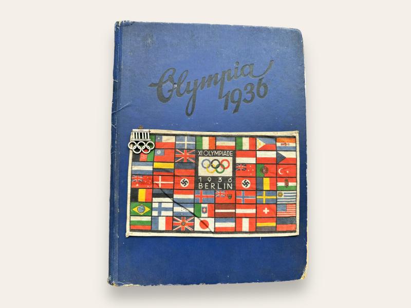 Souvenir Pennants of Olympia 1936