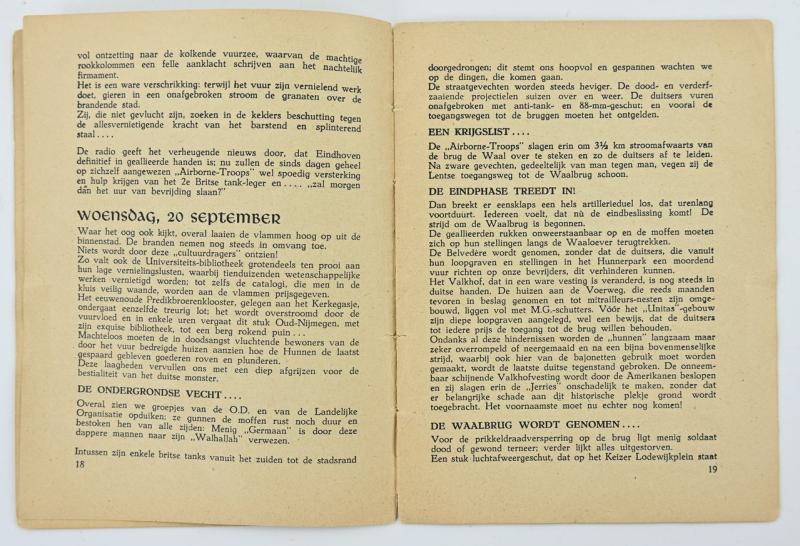 Dutch Book WW2 'Storm over Nijmegen'