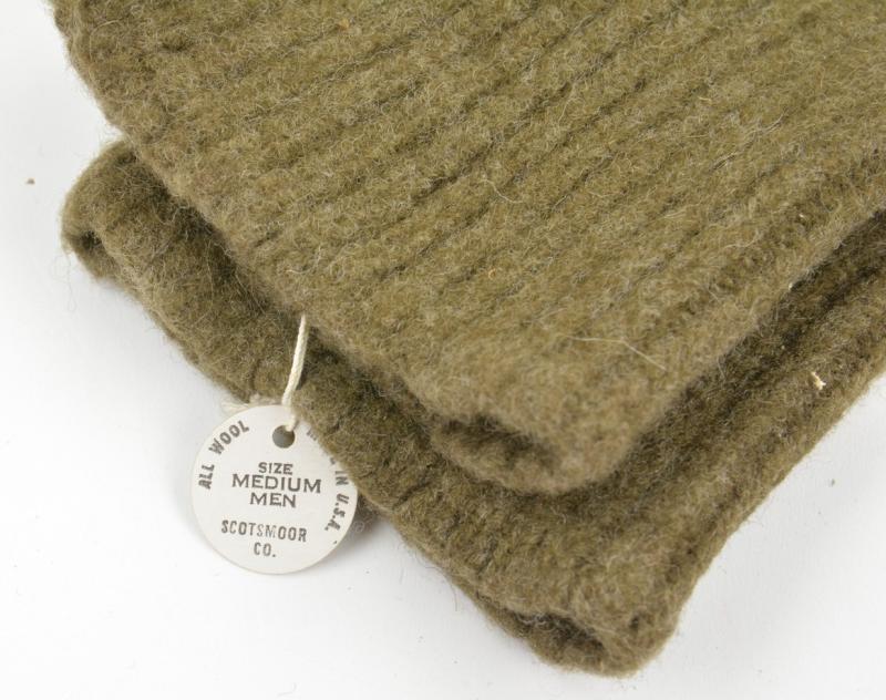 US WW2 Wool Insert, Trigger, Mittens