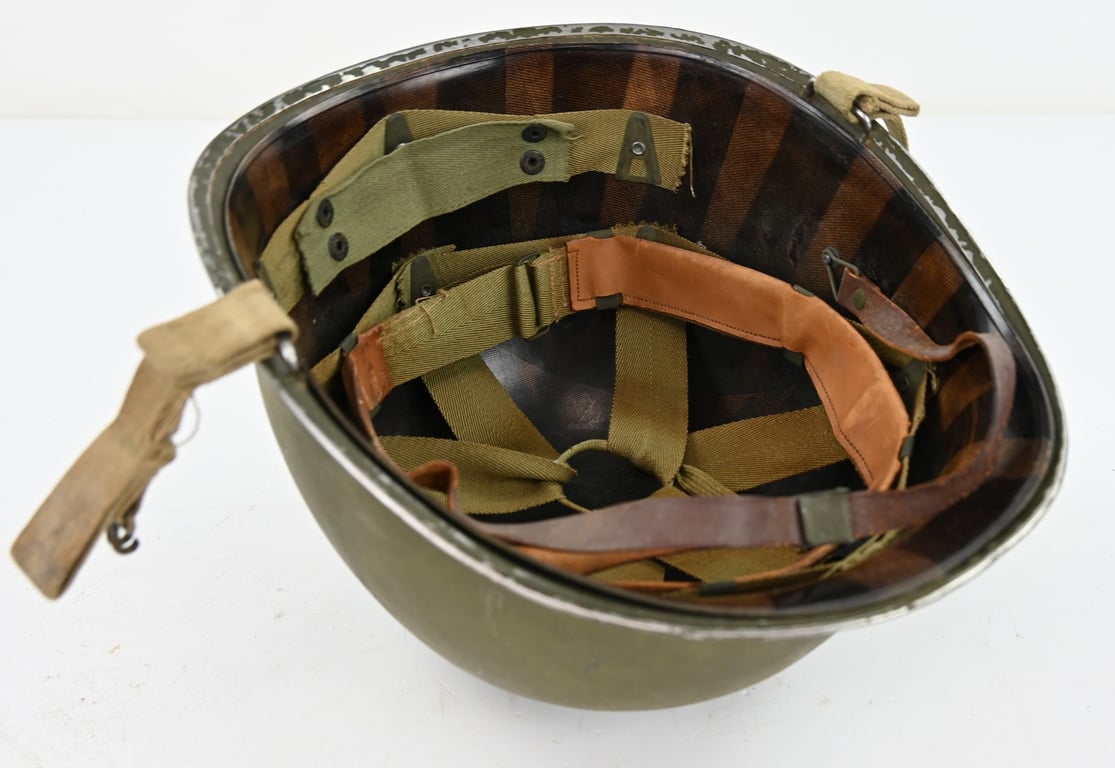 US WW2 M1 Fixed Bale Helmet