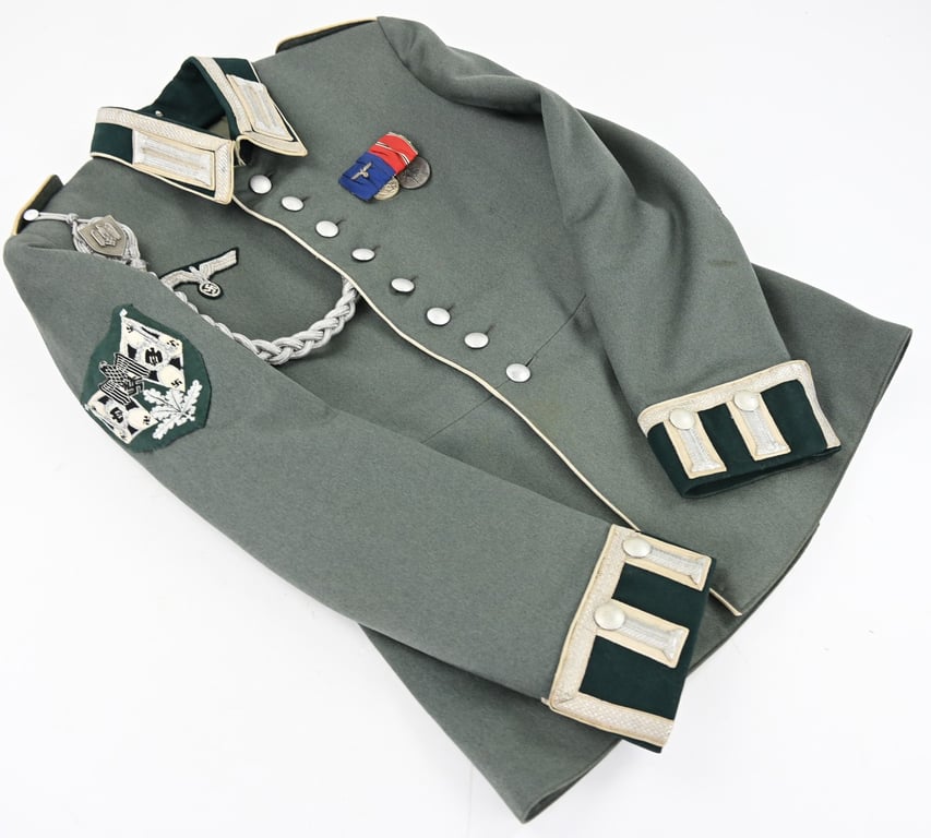 German WH NCO Parade Dress Tunic Infantry Regiment 16 Standard-Bearer