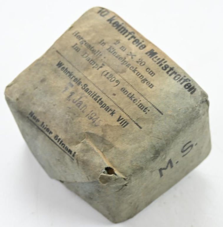 German First Aid Bandage 1945