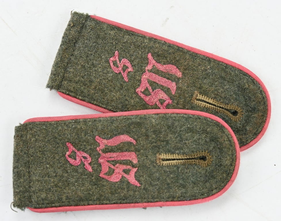 German WH Unteroffiziersvorschule Sigmaringen Shoulderboards