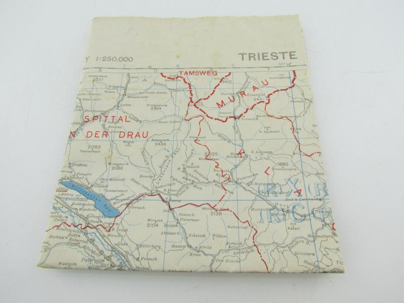 US WWII Roadmap Part of Trieste 1944