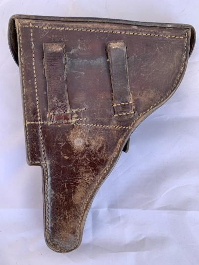 WH (Heer)/Waffen-SS Leather P08 Holster -1937-