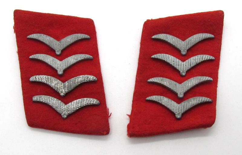 Luftwaffe Stabsgefreiter/Hauptgefreiter Collar Tabs for anti-aircraft ‘Flak’