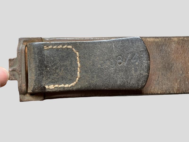 WH (HEER) Leather Combat Belt -1941-