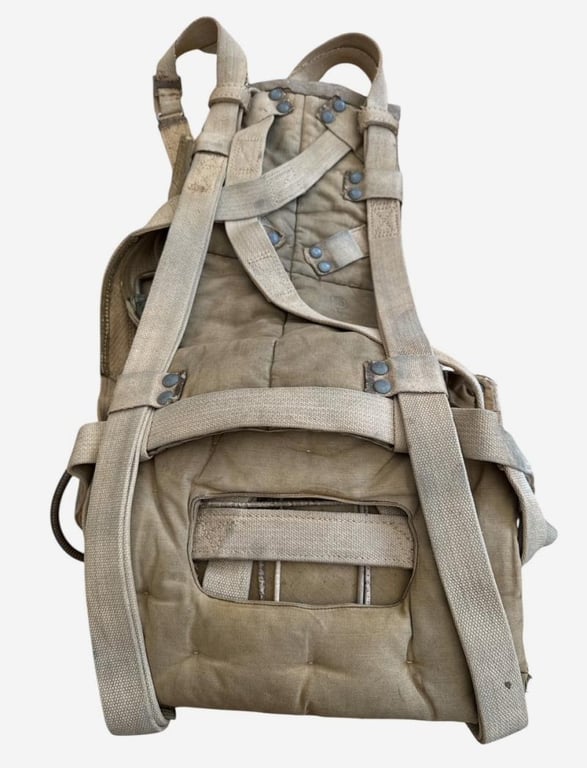 Luftwaffe Fighterpilot Seat with Parachute and harness