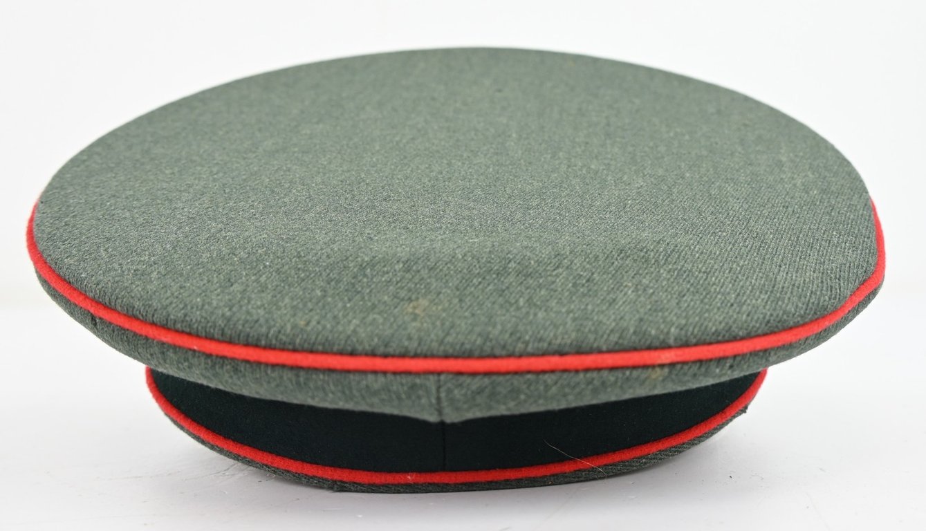 German WH Officer Visor Cap Artillery