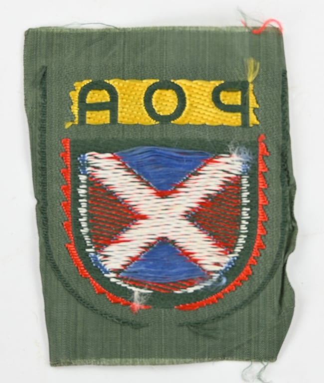 German WH 'Russian POA' Volunteer Sleeve Shield