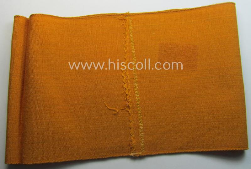 Armband (ie. 'Armbinde') depicting 3 black 'dots'  for war-blinded staff-members of the 'Deutsche Wehrmacht' (ie. 'Kriegsblinden')