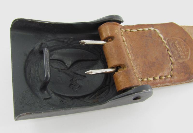 Luftwaffe belt buckle by "Hermann Aurich" 1940