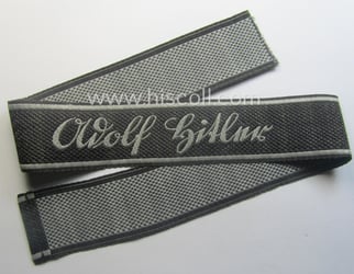 Waffen-SS 1943/44-pattern cuff-title (ie. 'Ärmelstreifen') as executed in...