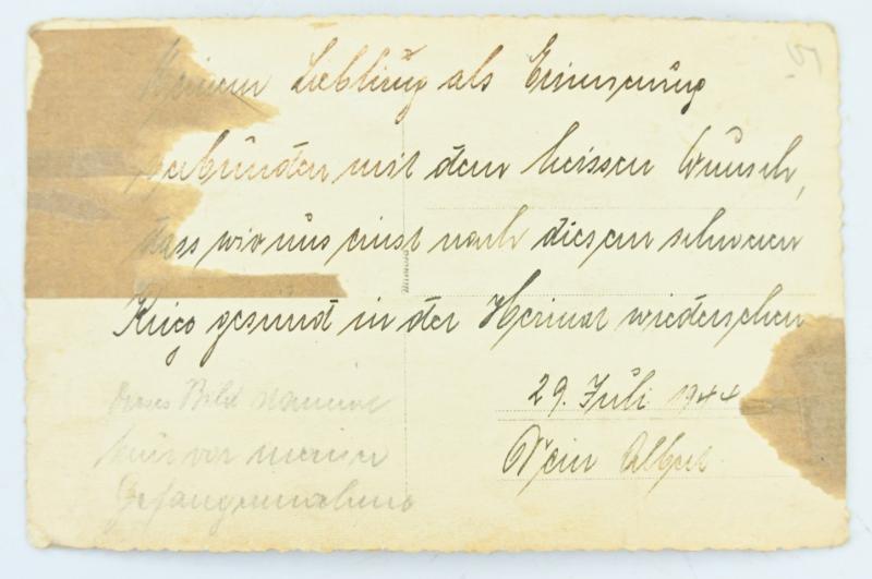 German WH NCO Portrait Picture Set