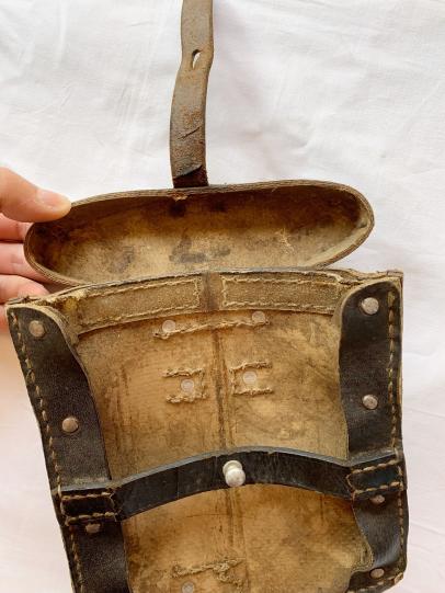 German Folding Shovel with Carrying Case, 1st model