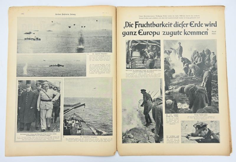 German Berliner Illustrierte Zeitung Newspaper December 1941