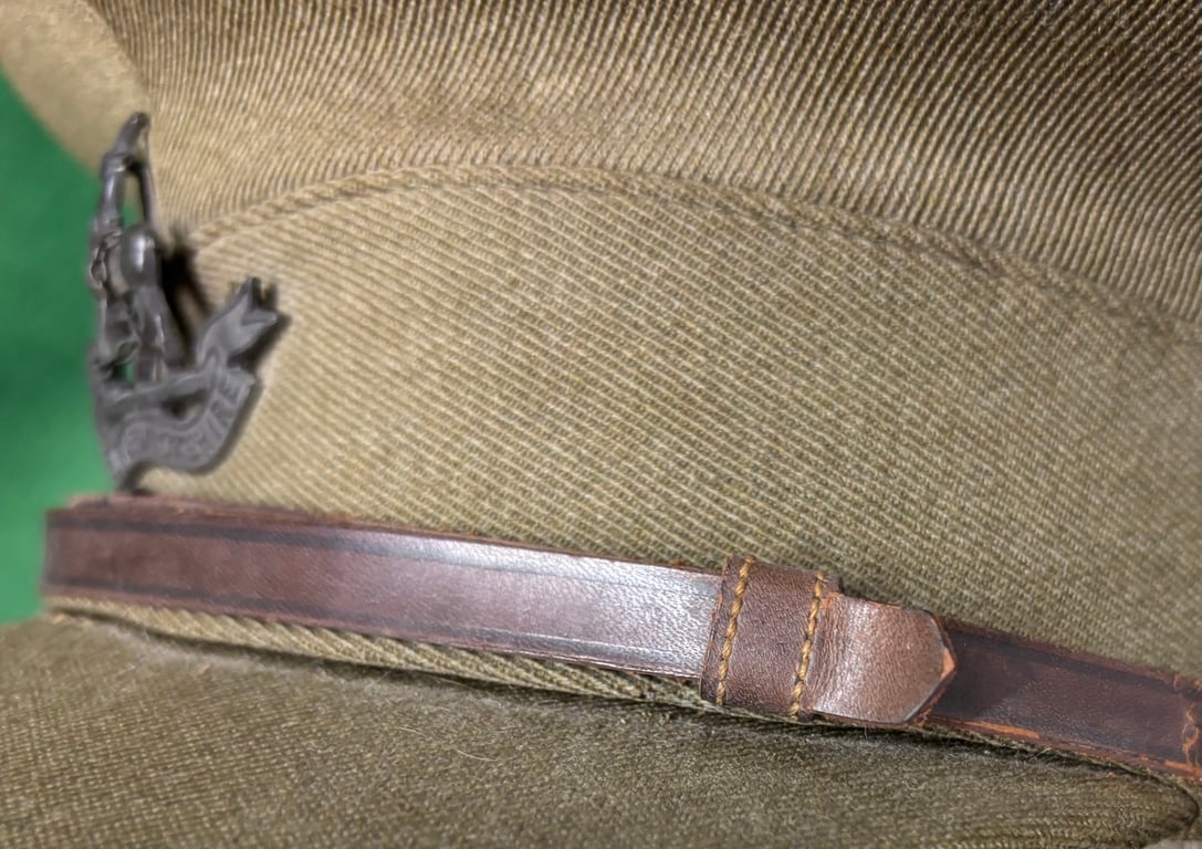 WW1 Royal Warwickshire Officers Service Dress Cap