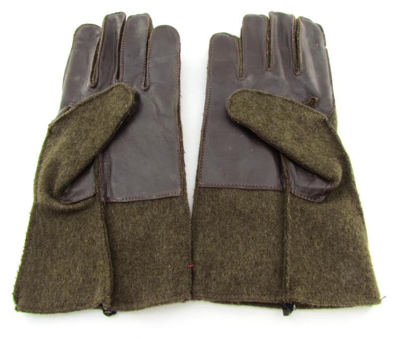 US WWII Wool/Leather winter gloves