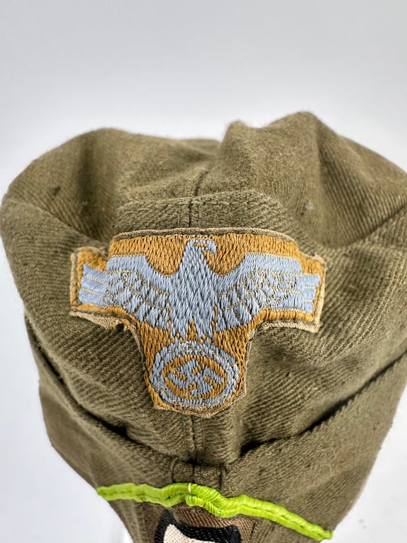 WW2 "DAK' Panzer Grenadier overseas cap