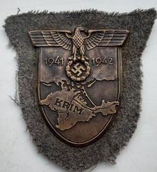 WWII German Krim Shield