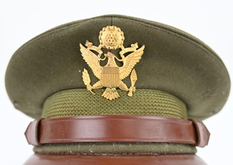 US WW2 Officer's Crusher Visor Cap
